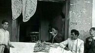 عکسی جالب از نانوایی سنگکی شیراز در دوران قاجار