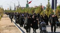 آغاز مسیر پیاده روی اربعین تهران