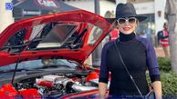 عکس‌های لاله صدیق  قهرمان اتومبیلرانی‌ و دل‌رباترین ماشین‌باز ایران