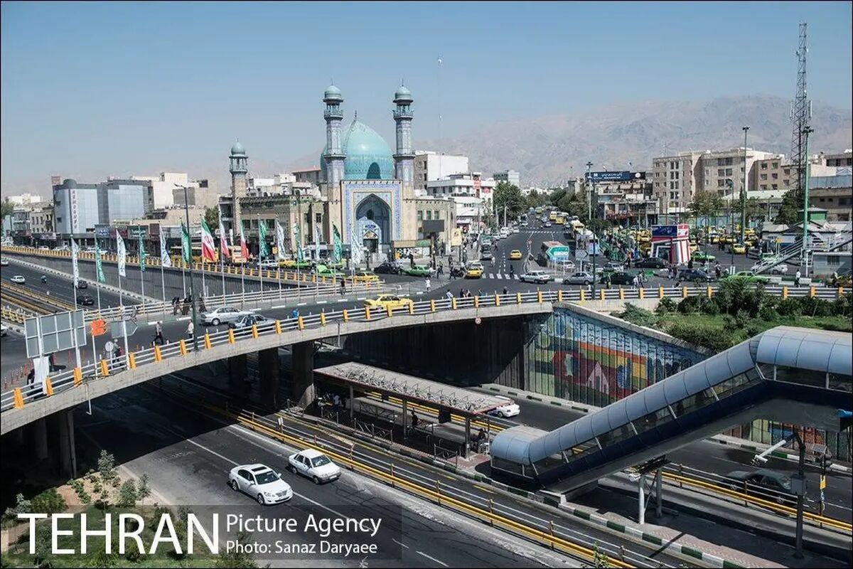 باند شمالی تونل رسالت امشب مسدود است