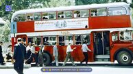 اتوبوس‌ دوطبقه در تهران قدیم