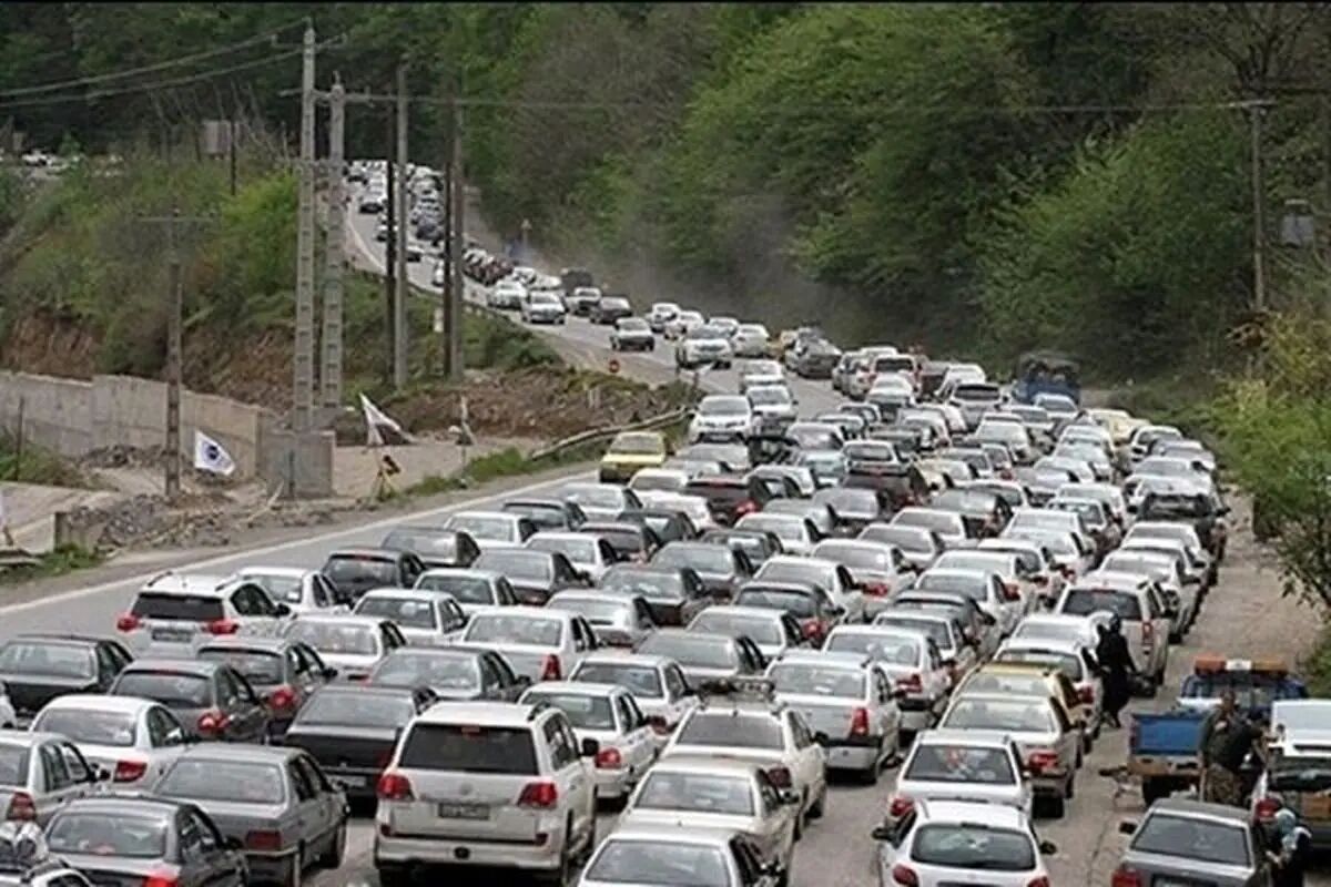 بازگشایی دو طرفه جاده چالوس و آزادراه تهران-شمال از ساعت۲۲ امشب/ترافیک همچنان سنگین است