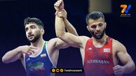 تحسین کشتی گیر ایرانی از سوی  فدراسیون آذربایجان