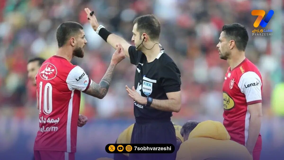 پیام حیدری، داور دربی شد