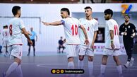 ایران 4 - مالزی صفر؛ قدرت‌نمایی فوتسال ایران در مقدماتی آسیا