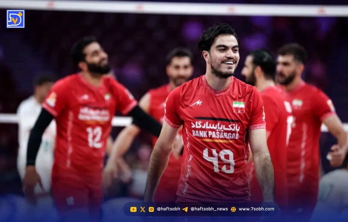زمان بازی والیبال ایران - چک
