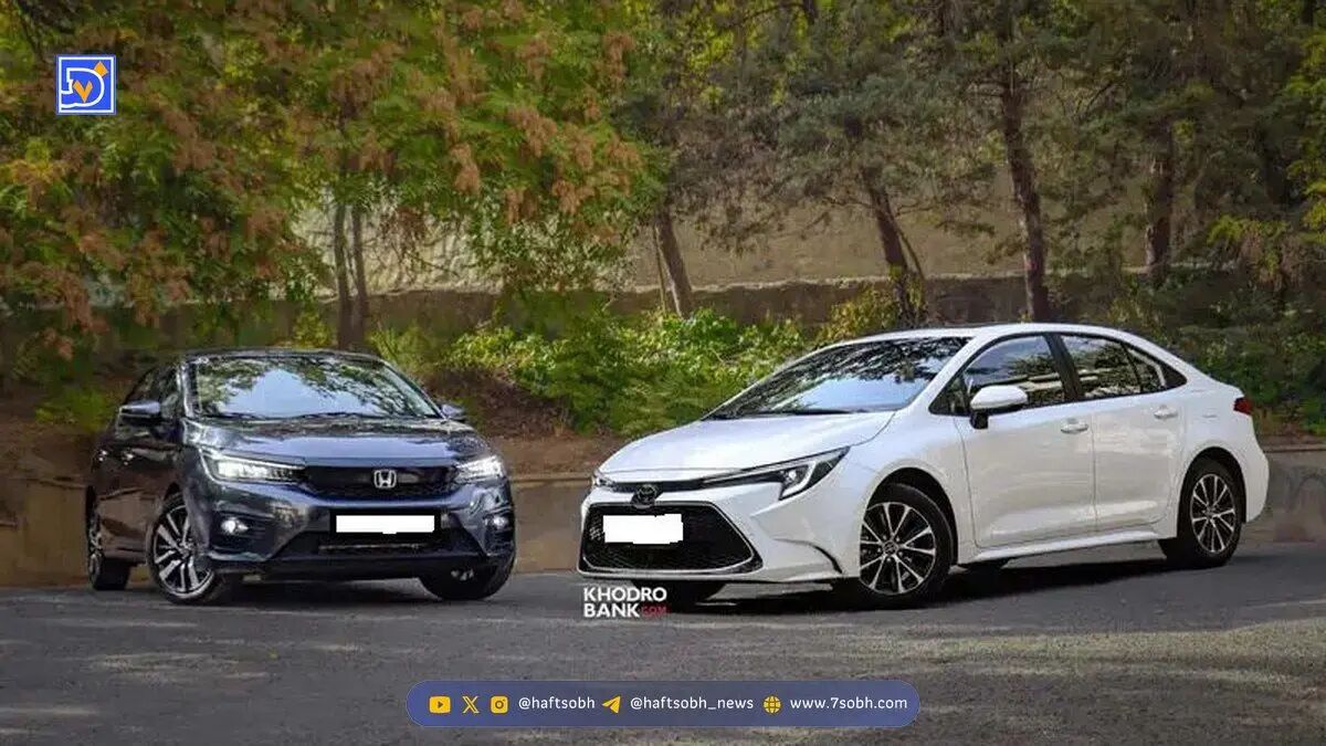 مقایسه هوندا سیتی و تویوتا لوین