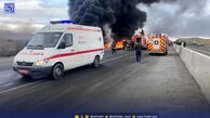 در تصادف اتوبوس با یک خودرو ۱۰ دانش آموز ارومیه‌ای مصدوم شدند