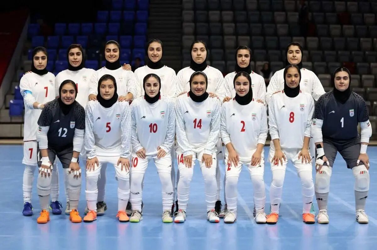 پیروزی پرگل دختران ایران مقابل بحرین؛ قضاوت گلاره ناظمی و زری فتحی در مسابقات آسیایی
