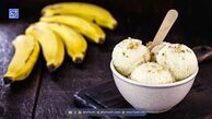 طرز تهیه بستنی موزی سالم با بستنی‌ساز خانگی
