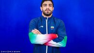 شکست کامران قاسمپور برابر کشتی‌گیر آذربایجان در رقابت های کشتی آزاد بازی های همبستگی کشورهای اسلامی