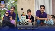 ‌روزی که رایان نوزاد دو ماهه به همراه پدر و مادرش شهیدان بهنام قاسمیان و زهره رسولی در ساختمان سرو اساتید به شهادت رسیدند