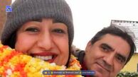 بیوگرافی فاطمه هاشمی و شوهرش مزدک مراقبتی و دخترش پریا