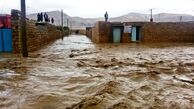 فوری/ سیلاب به منازل ۴۰ خانوار روستای شهرک هزارانی آبدانان خسارت زد