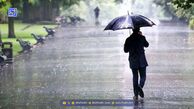 وضعیت هوای فردا؛ ادامه بارش باران در ۱۸ استان کشور تا اواسط کشور