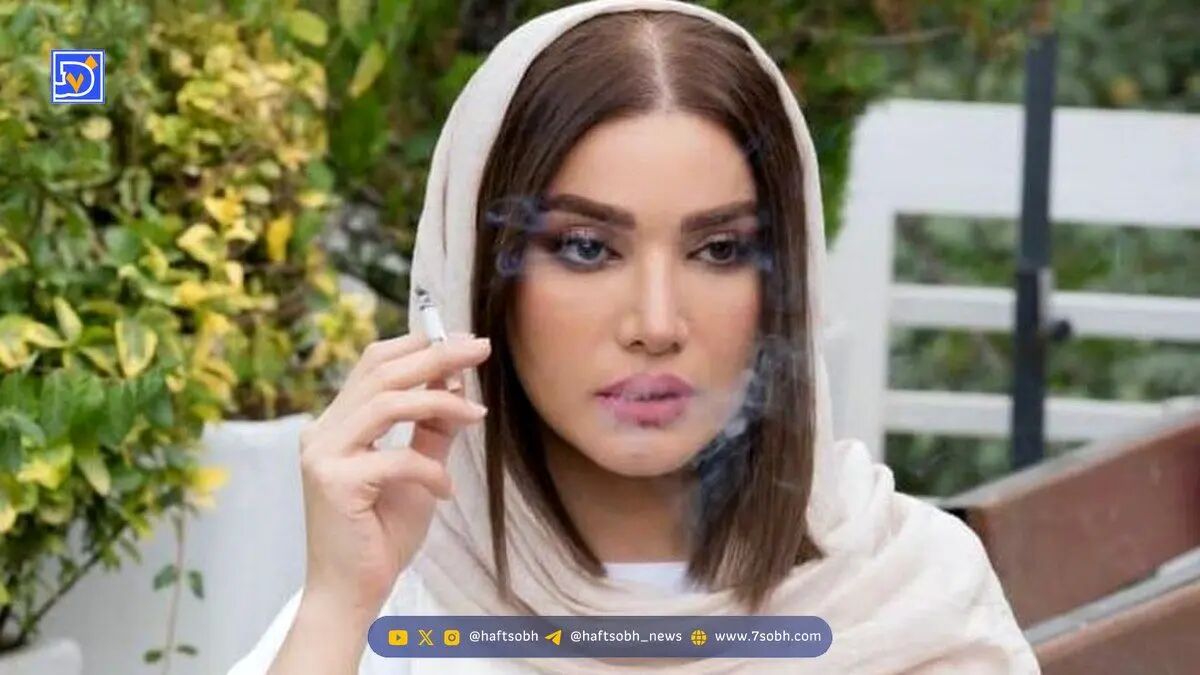 تغییر استایل متین ستوده بعد از ازدواج با کامران تفتی / با این لباس سنتی شبیه خانم های قاجاری شده...