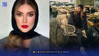 استایل پاییزی متین ستوده تازه عروس سینمای ایران با کلاه کپ و کت شلوار
