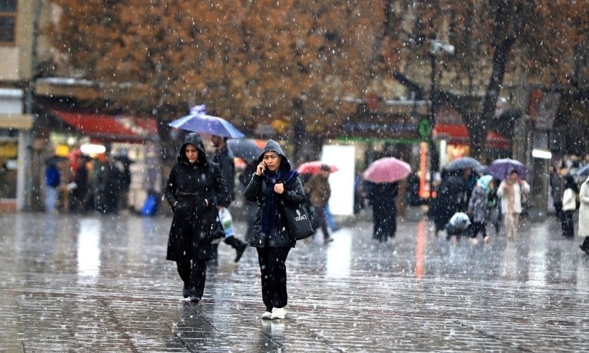ورود سامانه بارشی به کشور از فردا/ این استان‌ها بارانی می‌شوند