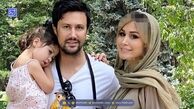 عاشقانه های خوشگل شاهرخ استخری و همسرش سپیده بزمی پور سر میز غذا/ چقدر به هم میان+عکس