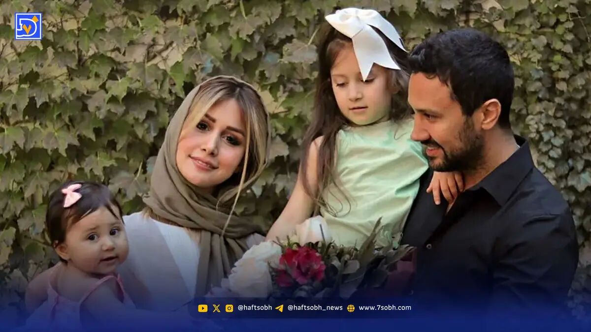 عکس عاشقانه شاهرخ استخری در روز تولد همسرش