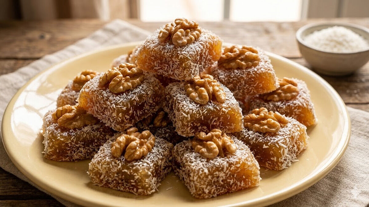 طرز تهیه باسلوق رژیمی با شیره انگور