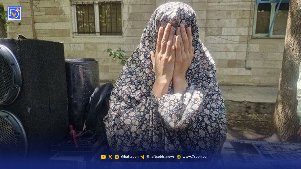 گوشی قاپی خانم سارق از والدین بچه مدرسه‌ای‌ها