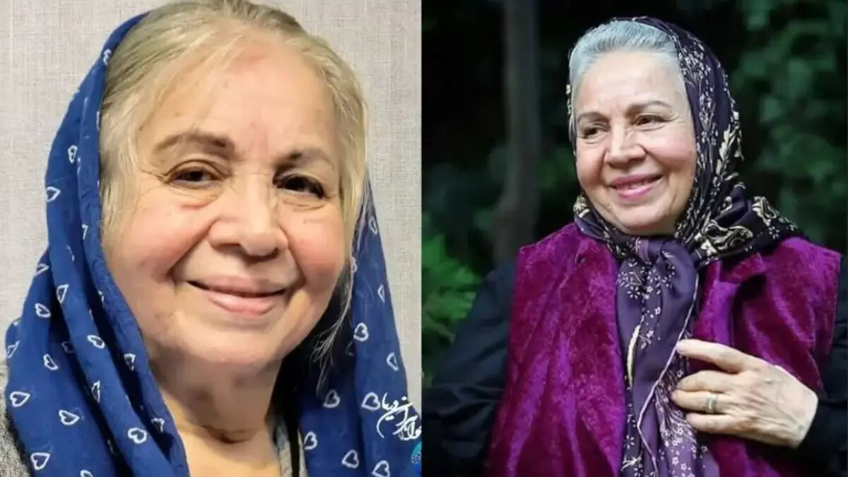 تغییر چهره شمسی فضل‌اللهی بازیگر سریال سه در چهار بعد از گذشت ۱۷ سال
