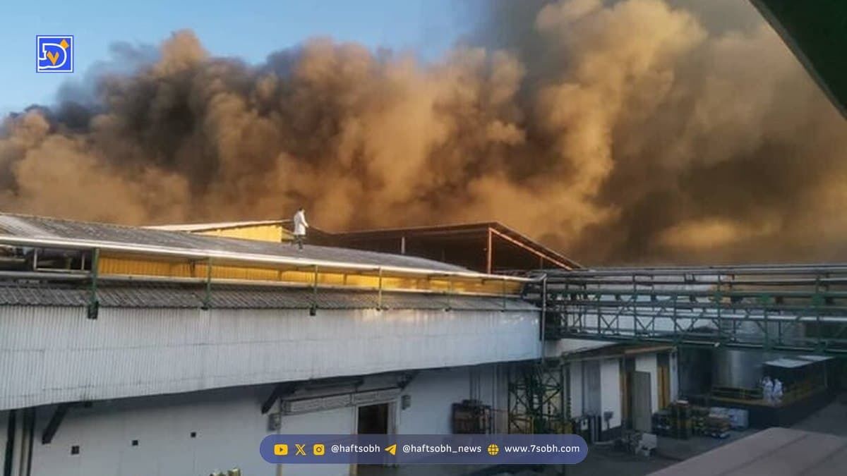 آتش‌سوزی کارخانه کاله 5 مصدوم بر جای گذاشت