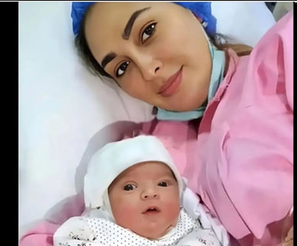 رونمایی از اسم پسر دختر الهام حمیدی برای اولین بار /خوش سلیقه در انتخاب اسم برای بچه ها مثل خانم بازیگر!