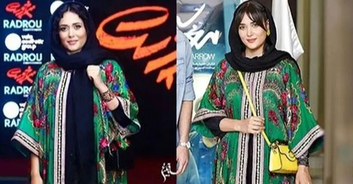 عکس / نوشته سنگ مزار پدر پریناز ایزدیار با شعر حافظ