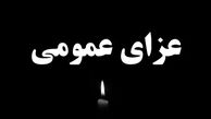 ۳ روز عزای عمومی در ایران اعلام شد