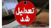 مدارس این استان تا پایان هفته تعطیل شد