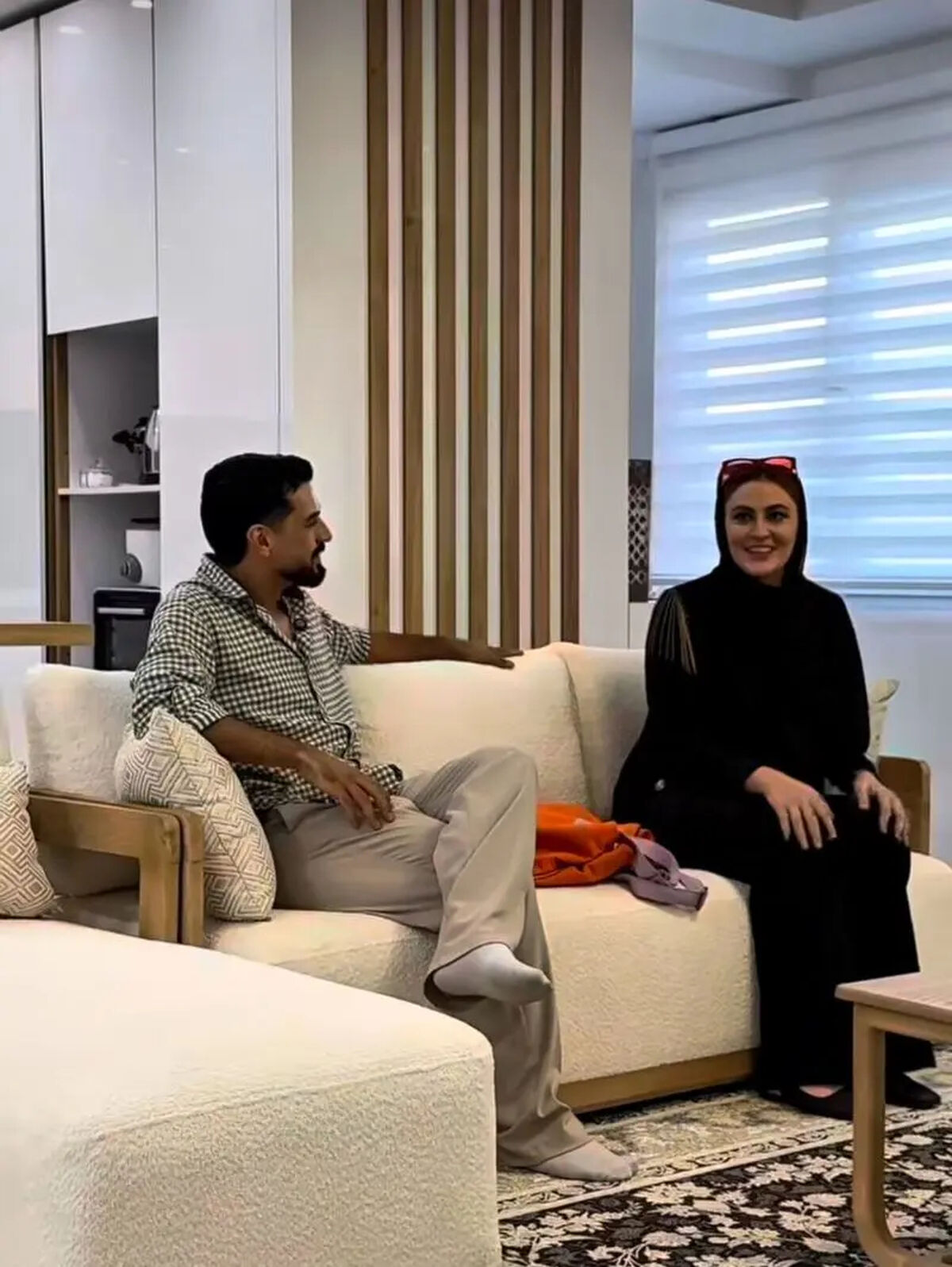 عکس ها / چیدمان لوکس منزل مریم مومن و سهیل قاصدی نو عروس و داماد سینمای ایران