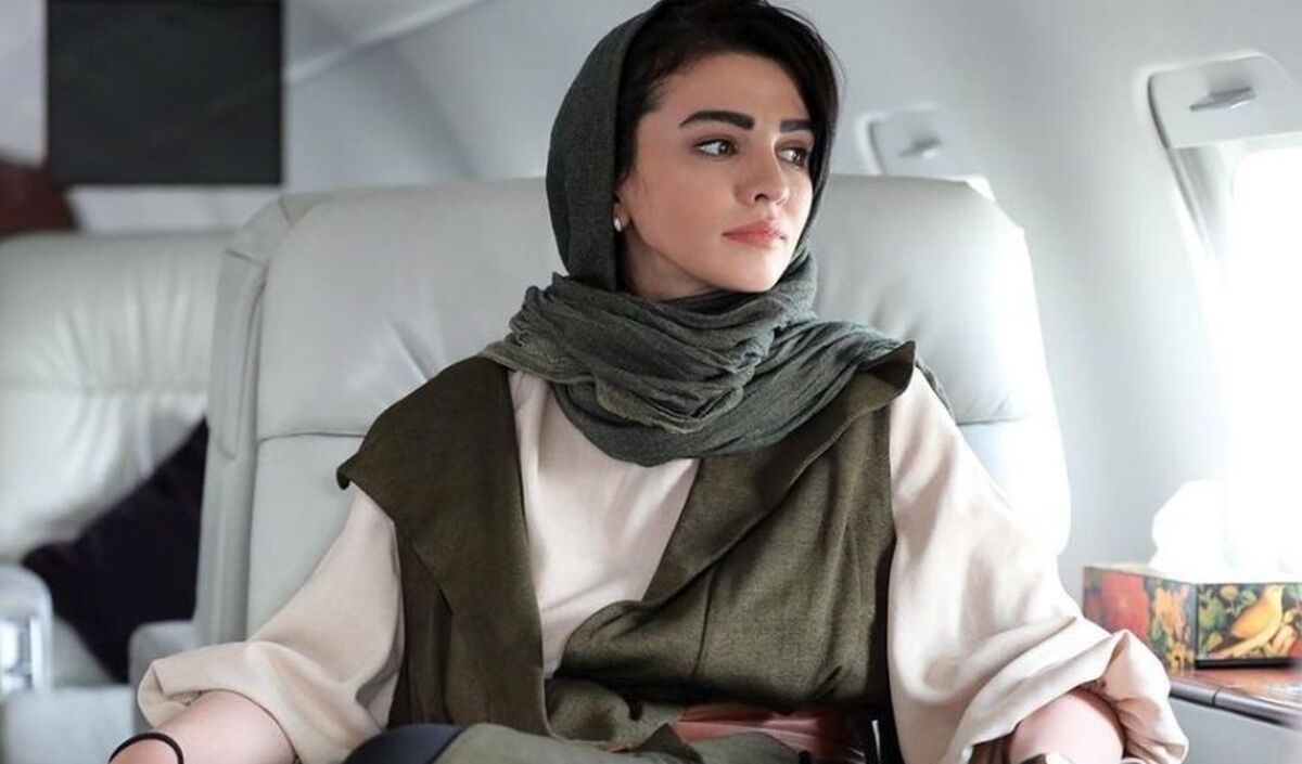 لباس عروسی سیما خضرآبادی مناسب زمستان + عکس