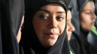 الهام چرخنده در 37 سالگی و در کنار پسر زیبایش