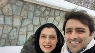 امین زندگانی: من هم توسط همین پُست مطلع شدم که پدر شدم و از همین طریق به خودم و خانواده هر دو طرفمون بابت قدم نورسیده تبریک میگم+عکس