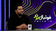 حضور سعید اخباری در برنامه زنده با وجود مصدومیت شدید