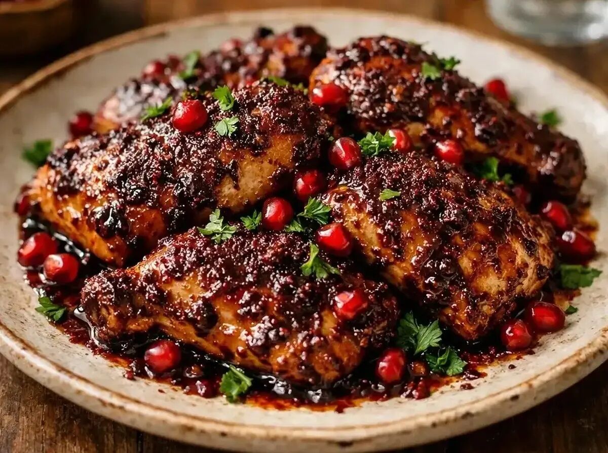 طرز تهیه مرغ سماقی با این دستور ویژه مخصوص مهمانی‌های دوستانه