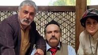 سفر در زمان| خسروخان و دخترش در پشت صحنه سریال سوجان