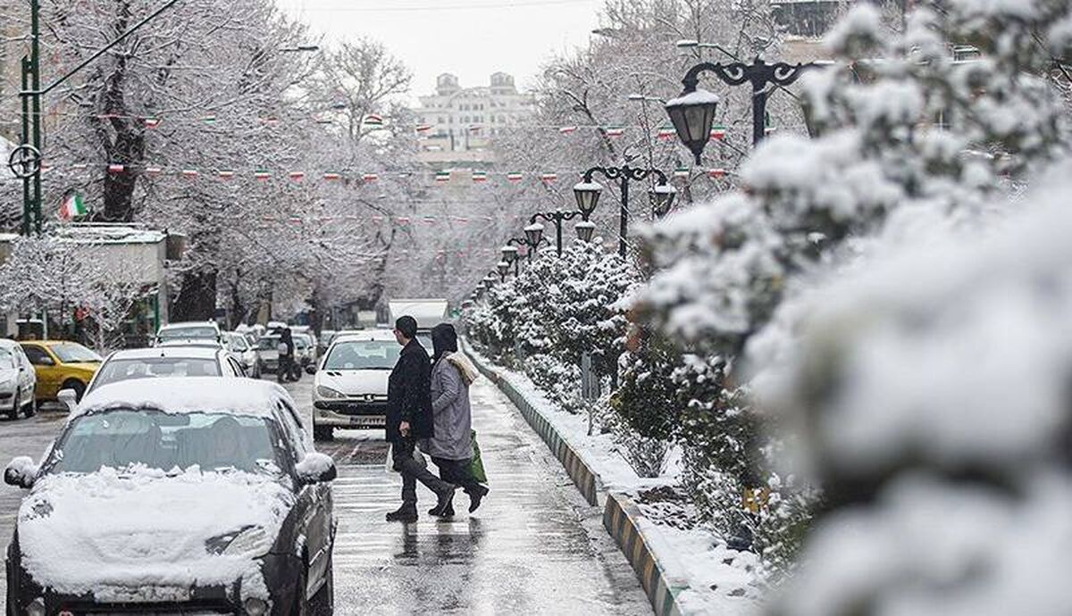 کاهش شدید دما در ۲۶ استان