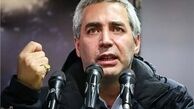 ابراهیم حاتمی کیا در تجمع عزاداری رهبر انقلاب در خیابان