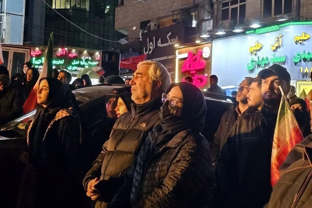ابراهیم حاتمی کیا در تجمعات مردمی دیده شد