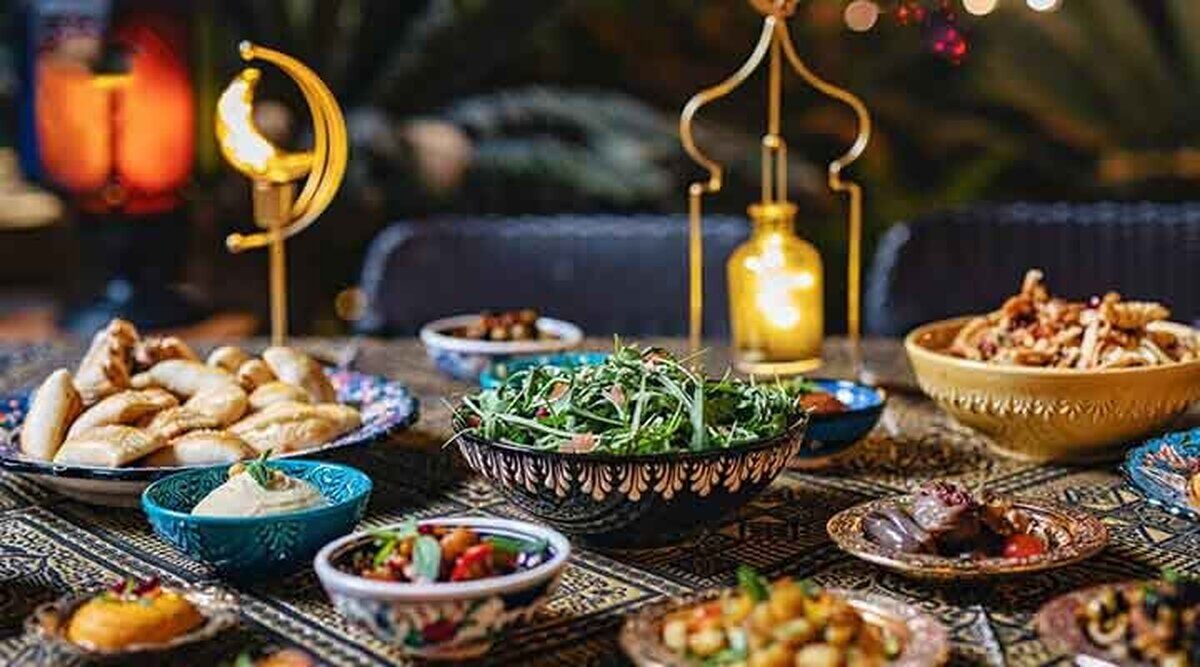 جنجال استایل و  لباس پرحاشیه خانم سفیر در مراسم افطار