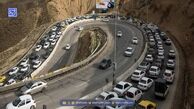 ترافیک نیمه‌سنگین در هراز و کندوان