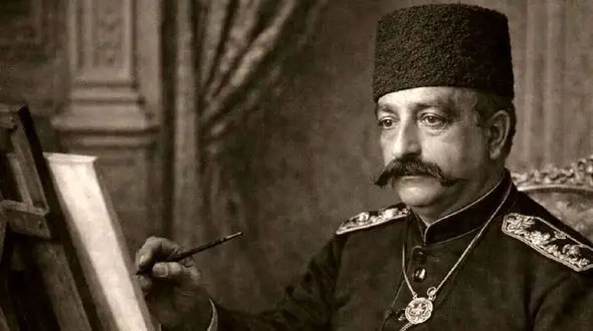 عکس یادگاری زنان ناصرالدین شاه در حیاط سلطنت‌آباد / کدامیک زیباتر بودند؟