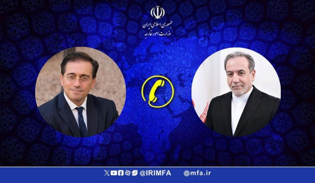جزئیات گفتگوی تلفنی عراقچی با همتای اسپانیایی