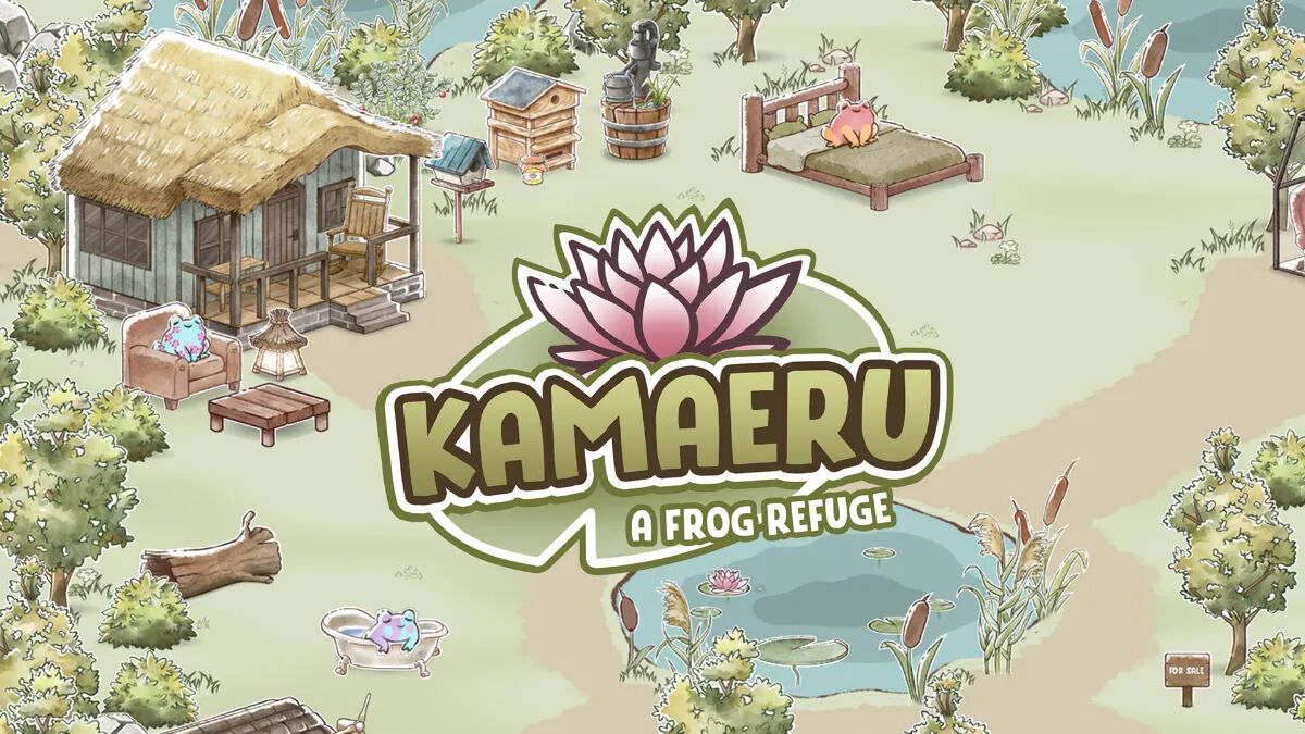 معرفی بازی موبایل Kamaeru: A Frog Refuge | سمفونی قورباغه‌ها