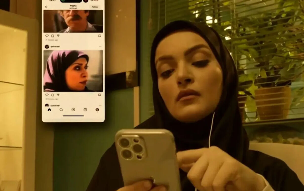 عکس| سفر در زمان؛ «خانم دکتر پذیرش» سریال کلینیک رویا در پشت صحنه سریال بی نشان؛ سال 1403