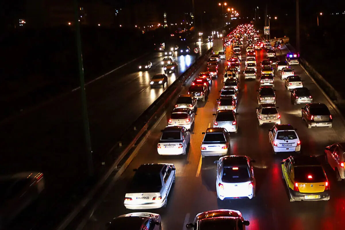 ترافیک آزادراه‌های قزوین با ترافیک پرحجم روبه‌رو است