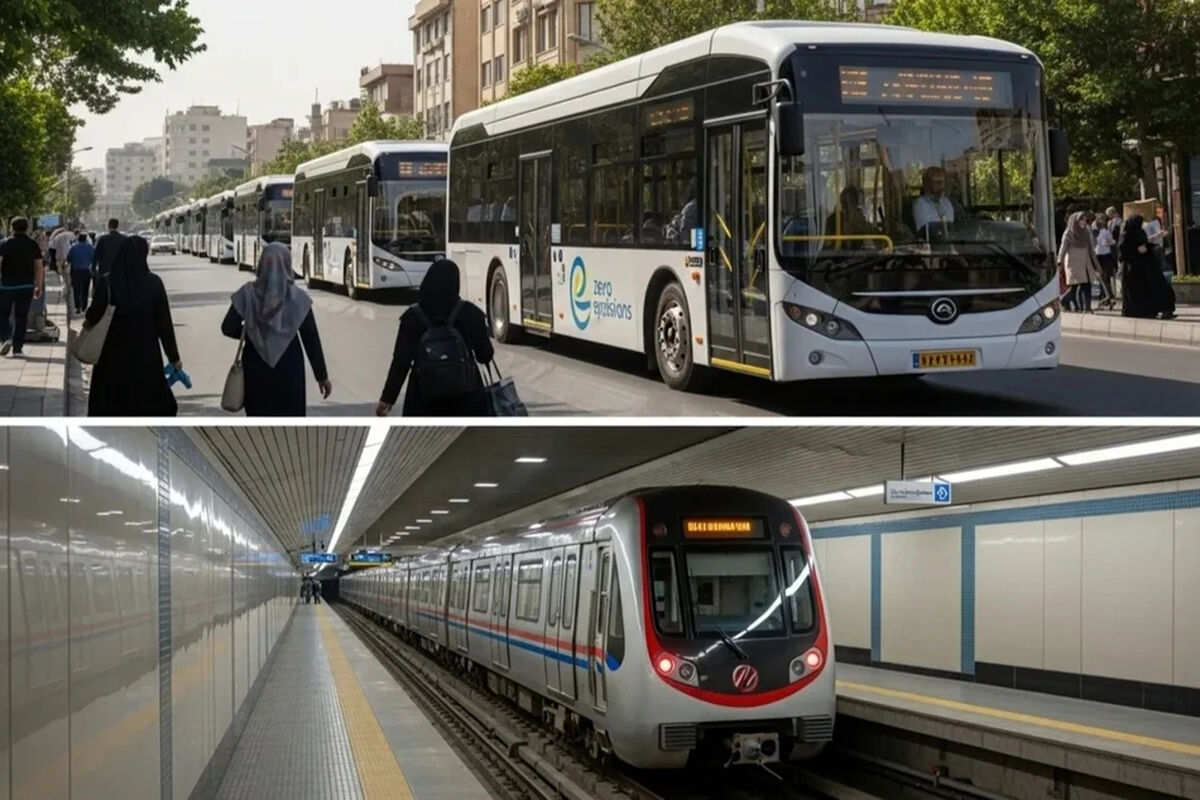 آخرین خبر از رایگان ماندن مترو و اتوبوس در تهران